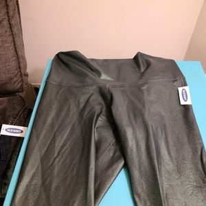 SHINY LEGGINGS COLOR EMERALD GREEN